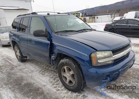 2005 Chevrolet Trailblazer Ls from USA, damaged, VIN 1GNDT13S652292090